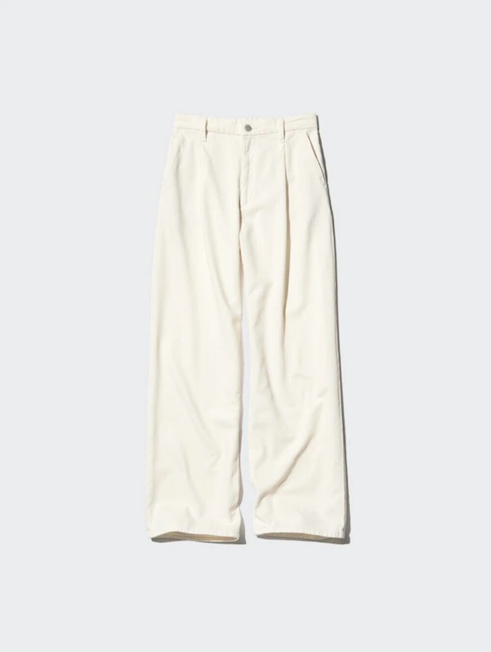 NWT Uniqlo Drapey Denim Pleated Pants